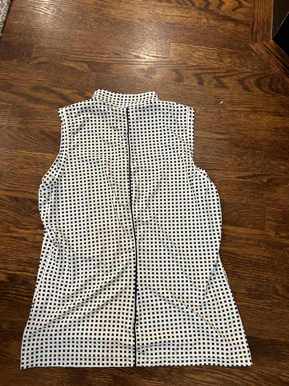 GG blue golf matching set skirt / tank - Picture 5 of 5